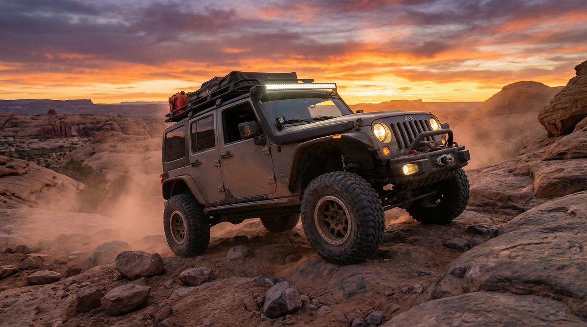 黑丝越野车改装视频